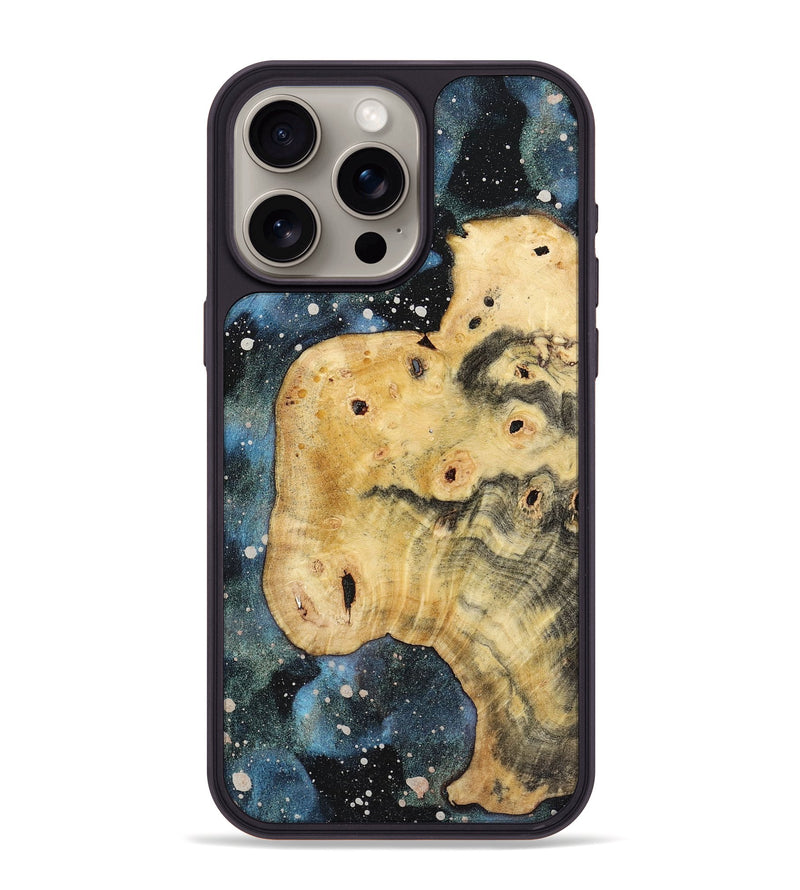 iPhone 15 Pro Max Wood+Resin Phone Case - Theo (Cosmos, 721893)