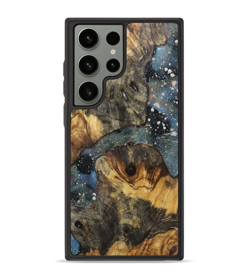 Galaxy S23 Ultra Wood+Resin Phone Case - Ethel (Cosmos, 721897)