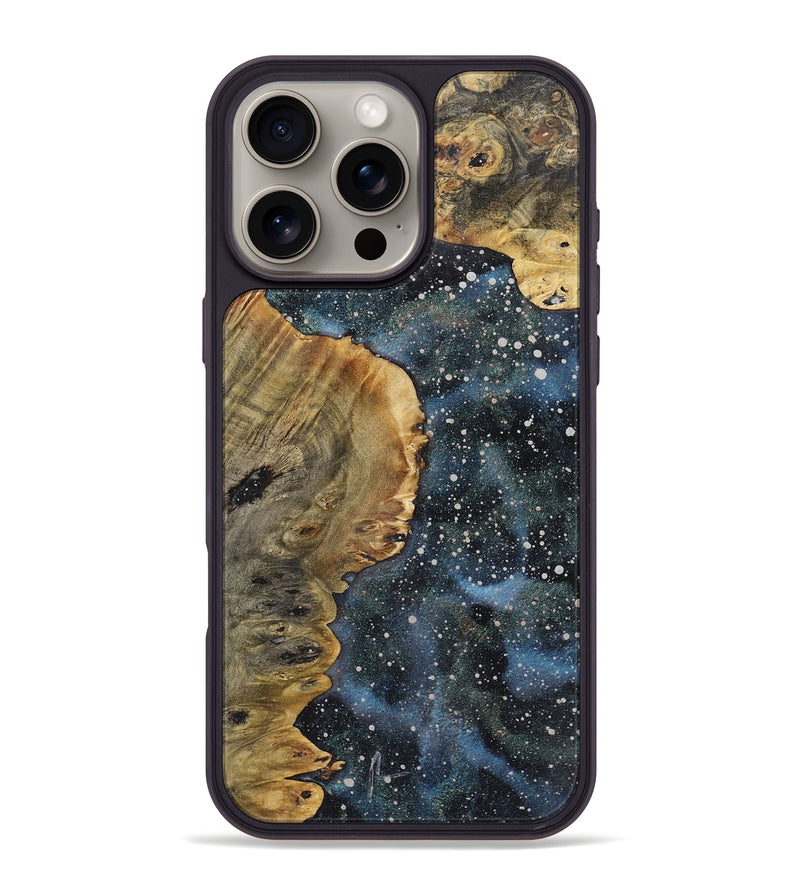 iPhone 16 Pro Max Wood+Resin Phone Case - Jameson (Cosmos, 721898)