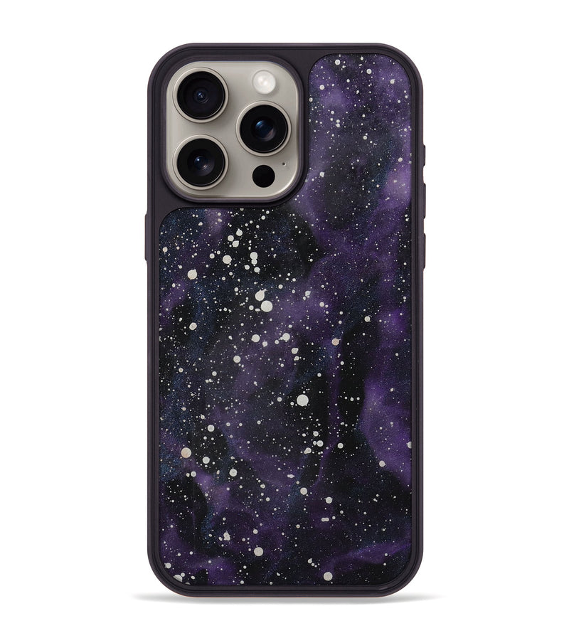 iPhone 15 Pro Max Wood+Resin Phone Case - Julianna (Cosmos, 721900)