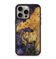 iPhone 15 Pro Max Wood+Resin Phone Case - Maria (Cosmos, 721903)