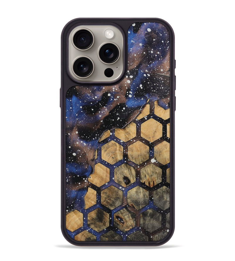 iPhone 15 Pro Max Wood+Resin Phone Case - Darla (Cosmos, 721904)