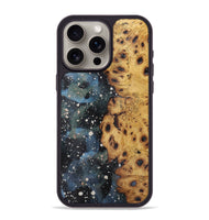 iPhone 15 Pro Max Wood+Resin Phone Case - Nehemiah (Cosmos, 721907)