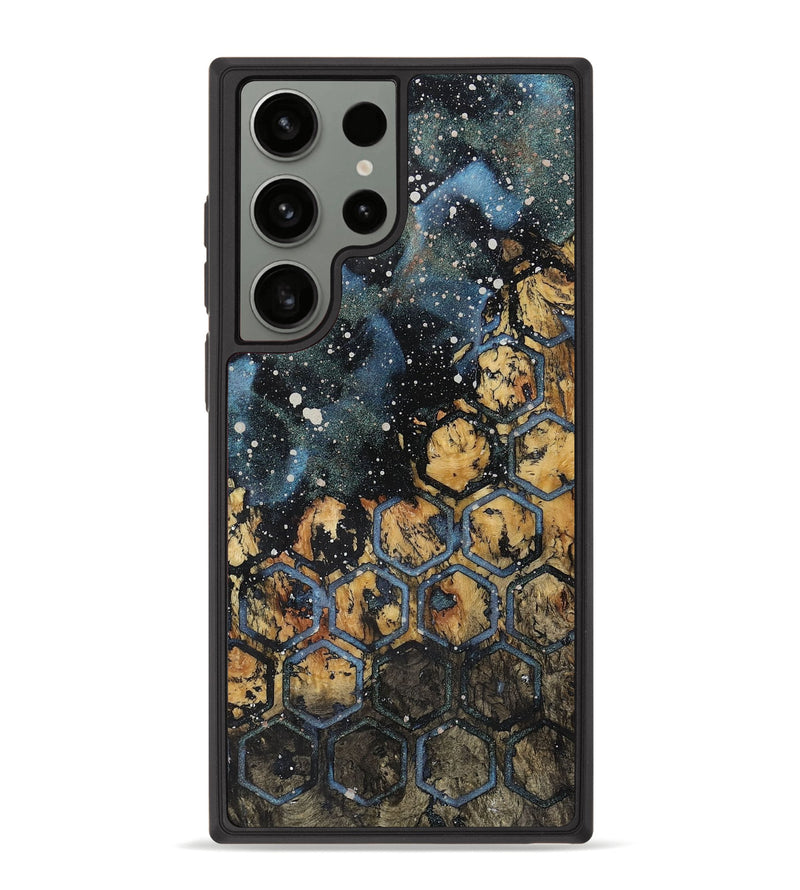 Galaxy S23 Ultra Wood+Resin Phone Case - Monica (Cosmos, 721910)