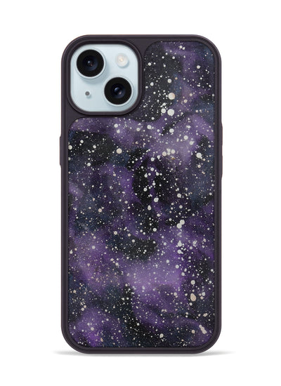 iPhone 15 Wood+Resin Phone Case - Genevieve (Cosmos, 721911)