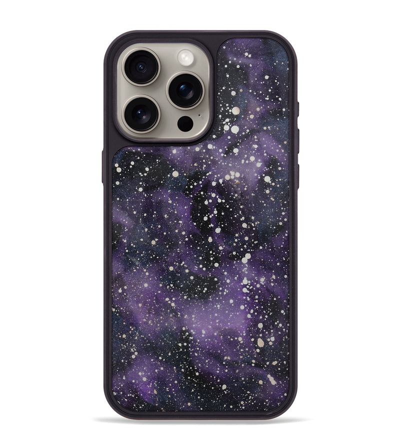 iPhone 15 Pro Max Wood+Resin Phone Case - Genevieve (Cosmos, 721911)