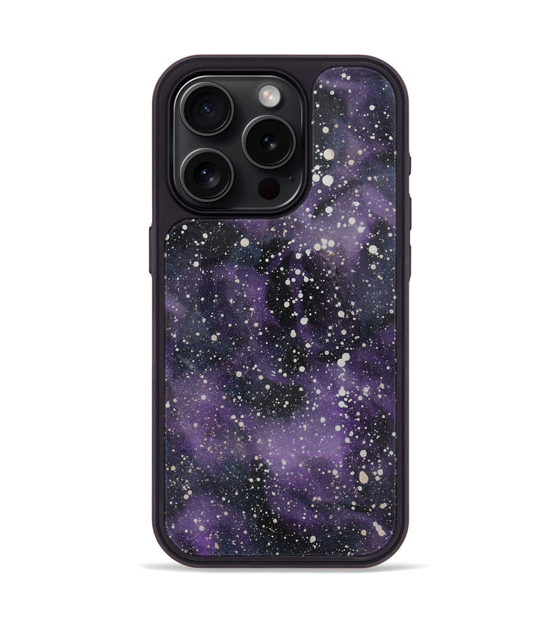 iPhone 15 Pro Wood+Resin Phone Case - Genevieve (Cosmos, 721911)