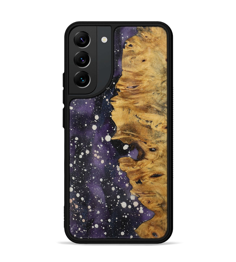 Galaxy S22 Plus Wood+Resin Phone Case - Tameka (Cosmos, 721914)