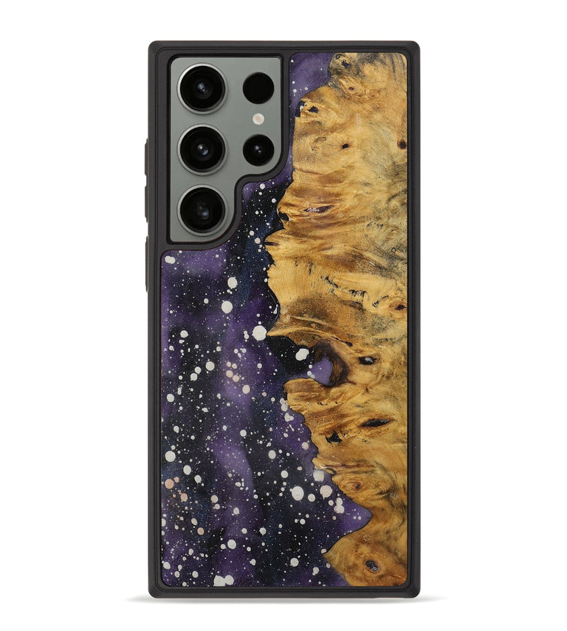 Galaxy S23 Ultra Wood+Resin Phone Case - Tameka (Cosmos, 721914)