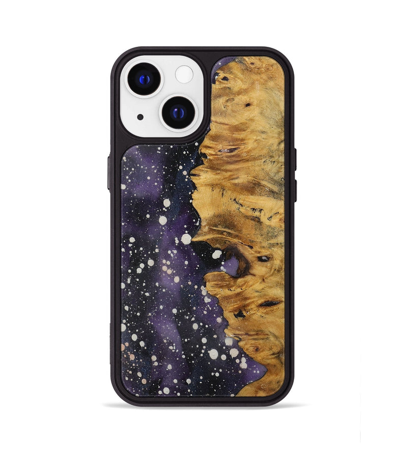 iPhone 13 Wood+Resin Phone Case - Tameka (Cosmos, 721914)