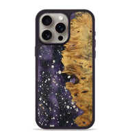 iPhone 15 Pro Max Wood+Resin Phone Case - Tameka (Cosmos, 721914)