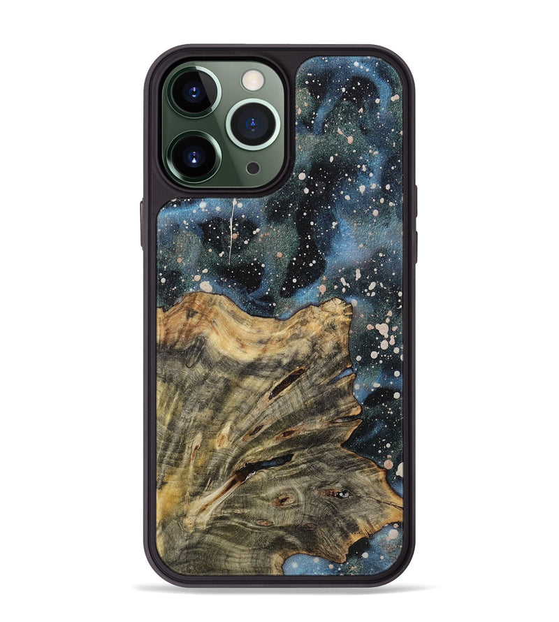 iPhone 13 Pro Max Wood+Resin Phone Case - Hope (Cosmos, 721915)