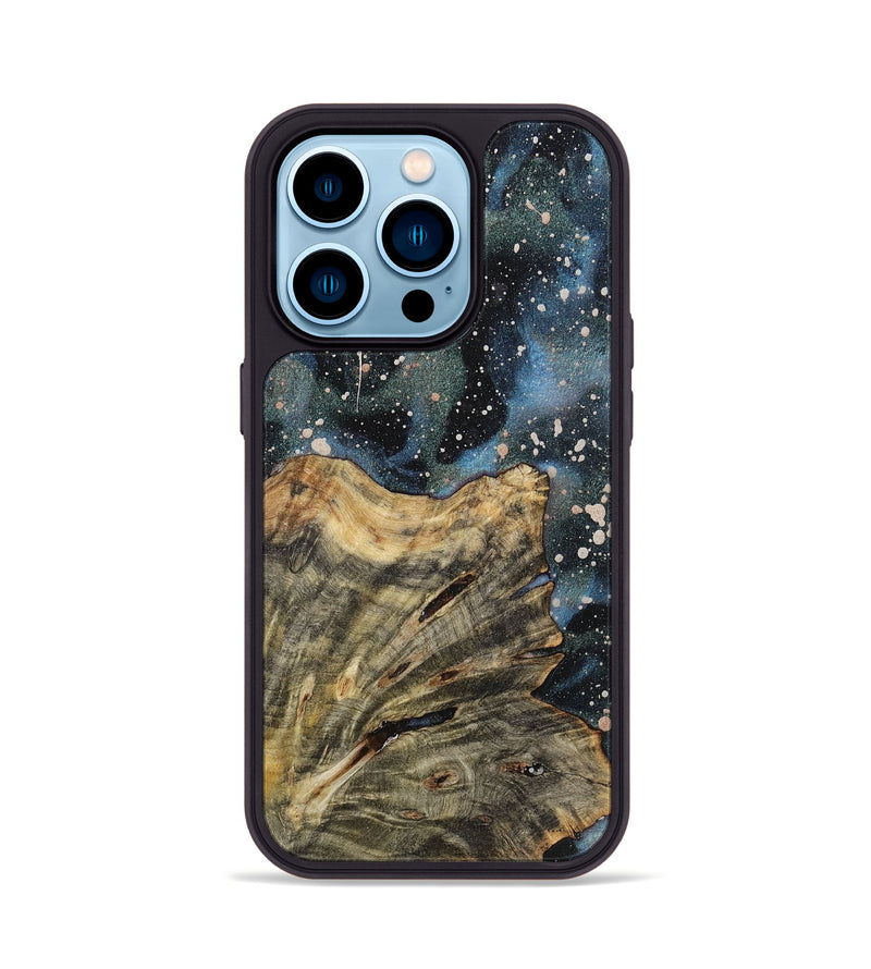 iPhone 14 Pro Wood+Resin Phone Case - Hope (Cosmos, 721915)