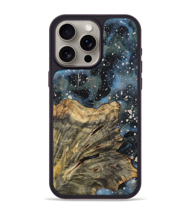 iPhone 15 Pro Max Wood+Resin Phone Case - Hope (Cosmos, 721915)