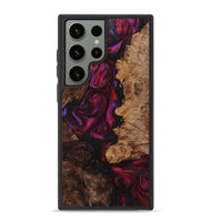 Galaxy S23 Ultra Wood+Resin Phone Case - Noah (Red, 721922)