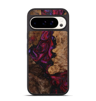 Pixel 9 Pro Wood+Resin Phone Case - Noah (Red, 721922)