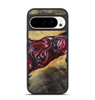 Pixel 9 Pro Wood+Resin Phone Case - Holly (Red, 721923)