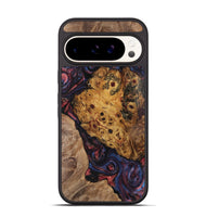 Pixel 9 Wood+Resin Phone Case - Tatum (Red, 721927)