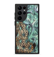 Galaxy S22 Ultra Wood+Resin Phone Case - Anthony (Pattern, 721937)