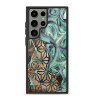 Galaxy S23 Ultra Wood+Resin Phone Case - Anthony (Pattern, 721937)