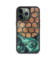 iPhone 13 Pro Wood+Resin Phone Case - Nathaniel (Pattern, 721938)