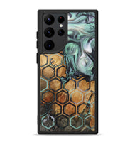 Galaxy S22 Ultra Wood+Resin Phone Case - Freddie (Pattern, 721939)