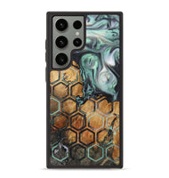 Galaxy S23 Ultra Wood+Resin Phone Case - Freddie (Pattern, 721939)