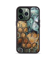 iPhone 13 Pro Wood+Resin Phone Case - Freddie (Pattern, 721939)