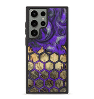 Galaxy S23 Ultra Wood+Resin Phone Case - Talia (Pattern, 721941)