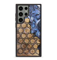 Galaxy S23 Ultra Wood+Resin Phone Case - Caiden (Pattern, 721942)