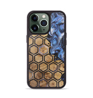 iPhone 13 Pro Wood+Resin Phone Case - Caiden (Pattern, 721942)