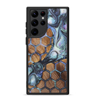 Galaxy S22 Ultra Wood+Resin Phone Case - Marlon (Pattern, 721943)