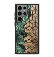 Galaxy S23 Ultra Wood+Resin Phone Case - Miranda (Pattern, 721944)