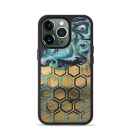 iPhone 13 Pro Wood+Resin Phone Case - Estelle (Pattern, 721945)