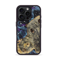 iPhone 16 Pro Wood+Resin Phone Case - Brianna (Cosmos, 721952)