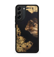 Galaxy S22 Plus Wood+Resin Phone Case - Madeline (Pure Black, 721979)