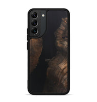 Galaxy S22 Plus Wood+Resin Phone Case - Catherine (Pure Black, 721980)