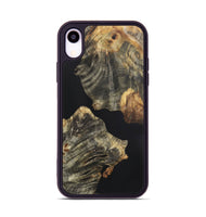 iPhone Xr Wood+Resin Phone Case - Camron (Pure Black, 721981)