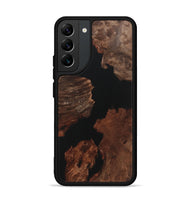 Galaxy S22 Plus Wood+Resin Phone Case - Luis (Pure Black, 721982)