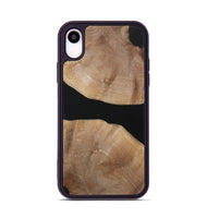 iPhone Xr Wood+Resin Phone Case - Yaretzi (Pure Black, 721983)