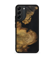 Galaxy S22 Plus Wood+Resin Phone Case - Horace (Pure Black, 721984)