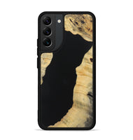 Galaxy S22 Plus Wood+Resin Phone Case - Fern (Pure Black, 721985)