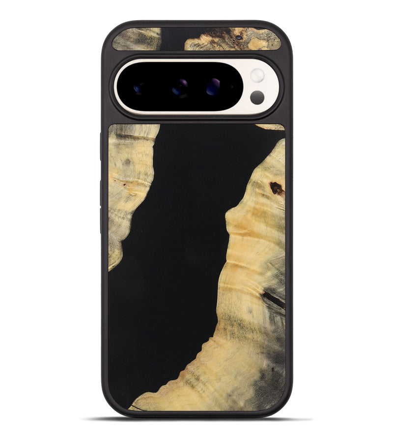 Pixel 9 Pro XL Wood+Resin Phone Case - Fern (Pure Black, 721985)