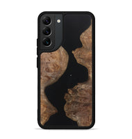 Galaxy S22 Plus Wood+Resin Phone Case - Amy (Pure Black, 721988)