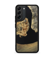 Galaxy S22 Plus Wood+Resin Phone Case - Shannon (Pure Black, 721989)