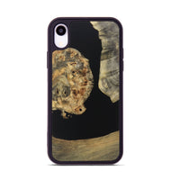 iPhone Xr Wood+Resin Phone Case - Shannon (Pure Black, 721989)