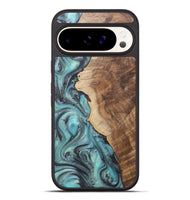 Pixel 9 Pro XL Wood+Resin Phone Case - Danica (Green, 722041)