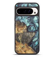 Pixel 9 Pro XL Wood+Resin Phone Case - Emma (Blue, 722046)