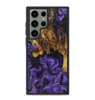 Galaxy S23 Ultra Wood+Resin Phone Case - Mickey (Purple, 722118)