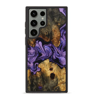 Galaxy S23 Ultra Wood+Resin Phone Case - Cody (Purple, 722121)